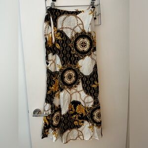 Versace Style Swim Cover Up